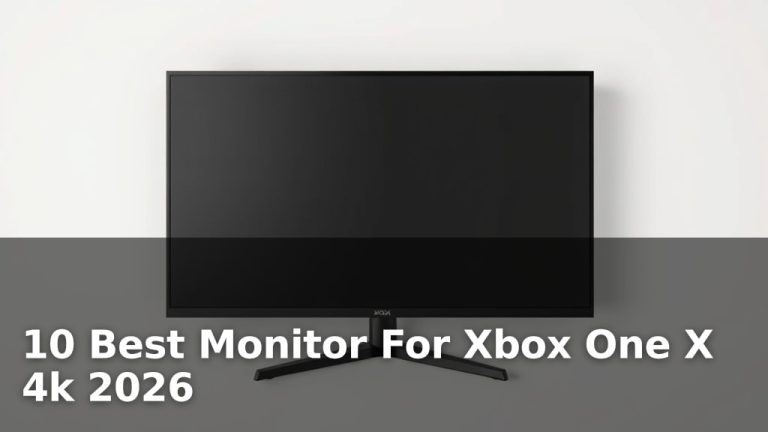 10 Best Monitor For Xbox One X 4k 2026