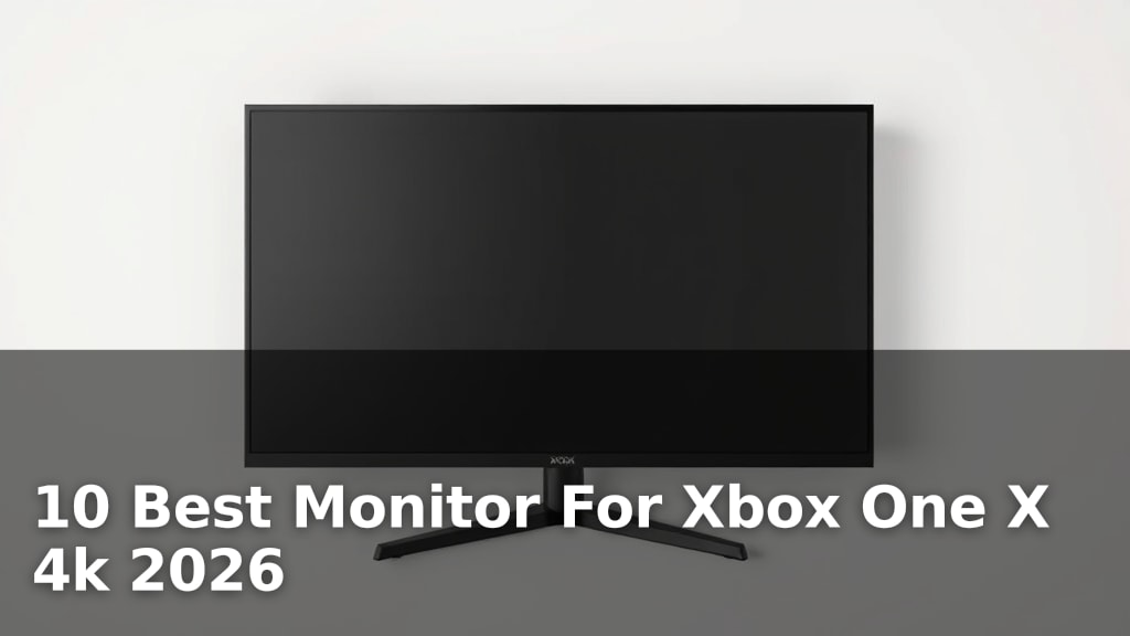 10 Best Monitor For Xbox One X 4k 2026