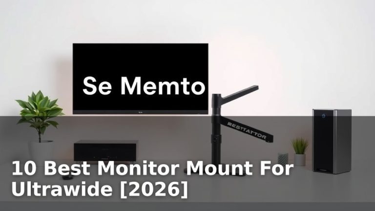 10 Best Monitor Mount For Ultrawide [2026]