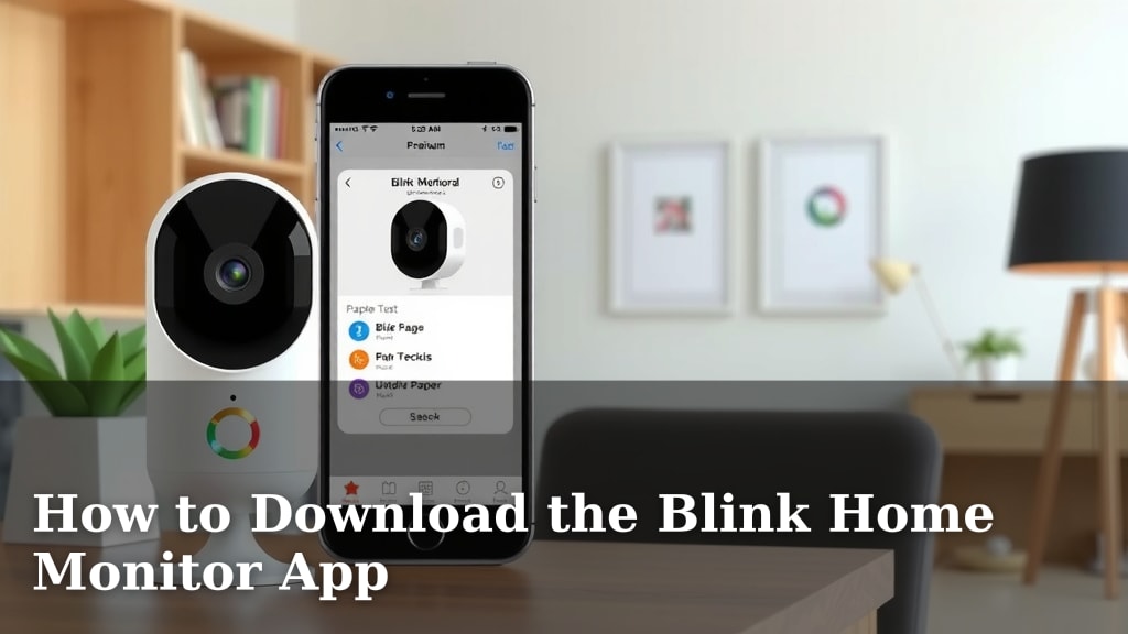 How to Download the Blink Home Monitor App