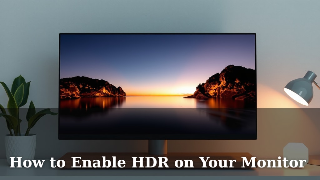 How to Enable HDR on Your Monitor