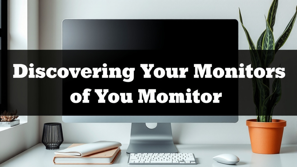 Discovering Your Monitor's Screen Dimensions