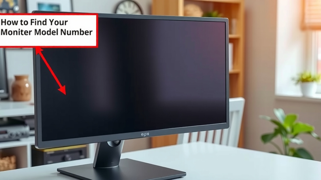 Locating Your Monitor's Identification Details