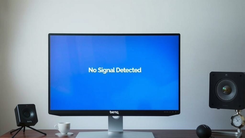Troubleshooting Your BenQ Monitor's "No Signal" Message