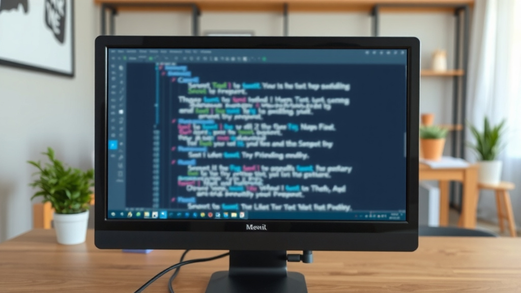 Solving Your Blurry Monitor Text Troubles