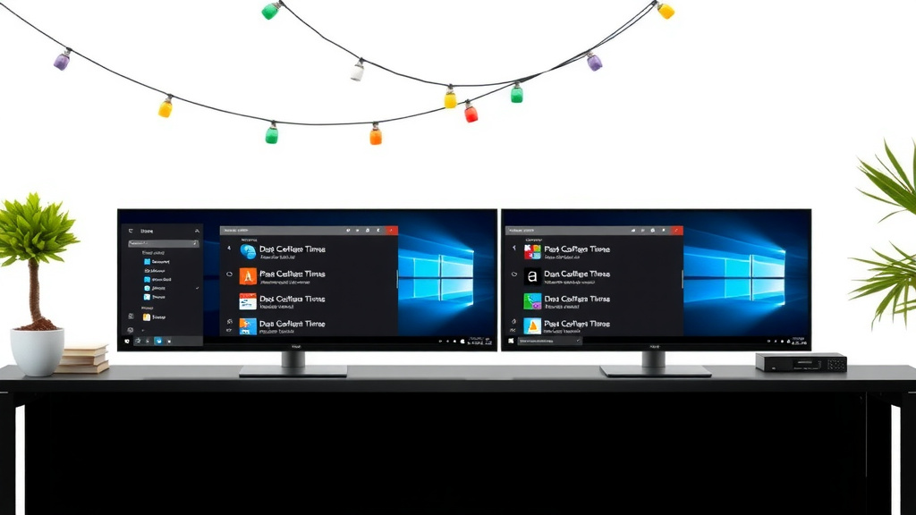 Configuring Your Dual Monitor Display Settings in Windows