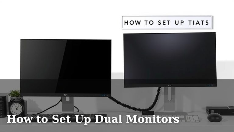 How to Set Up Dual Monitors