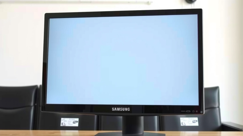 Adjusting Your Samsung Monitor's Display Settings