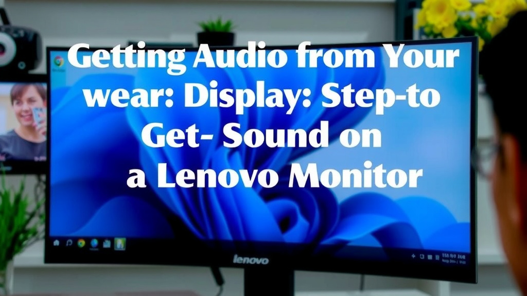 Getting Audio from Your Lenovo Display: A Step-by-Step Guide