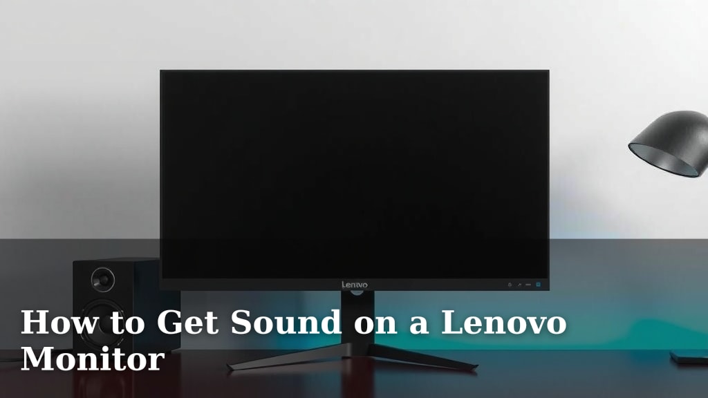 How to Get Sound on a Lenovo Monitor