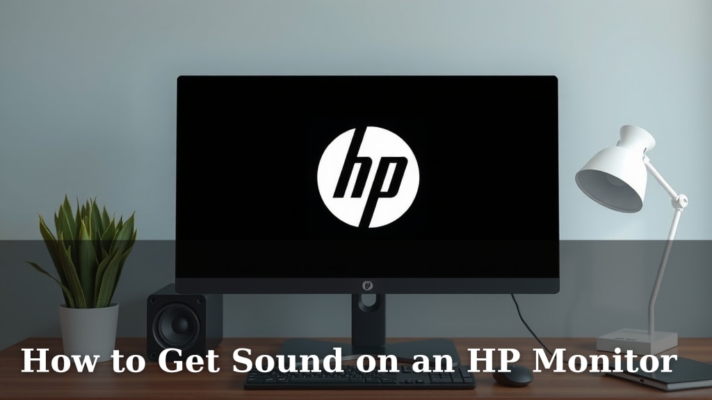 How to Get Sound on an HP Monitor