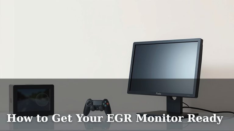 How to Get Your EGR Monitor Ready