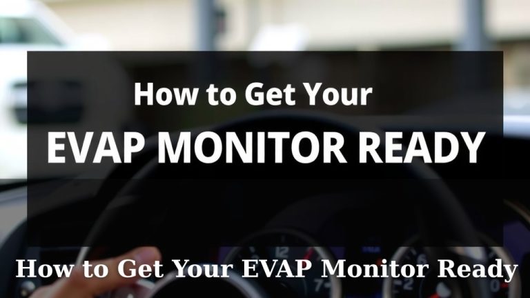 How to Get Your EVAP Monitor Ready