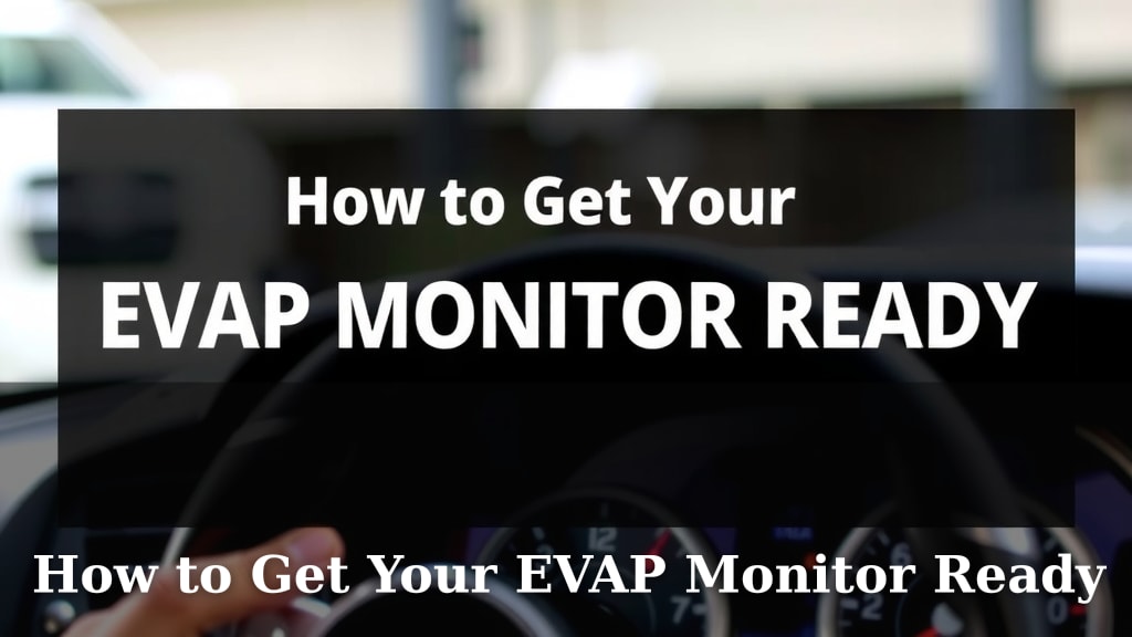 How to Get Your EVAP Monitor Ready