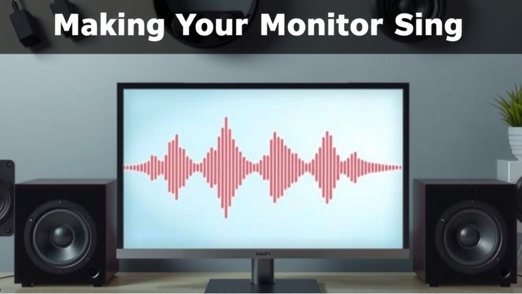 Making Your Monitor Sing: Troubleshooting Audio Issues