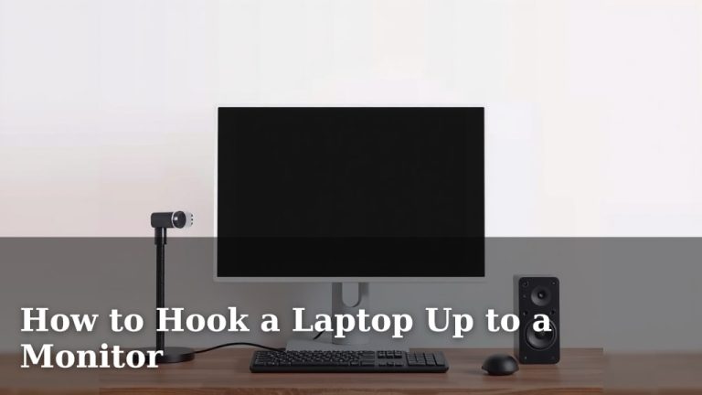 How to Hook a Laptop Up to a Monitor