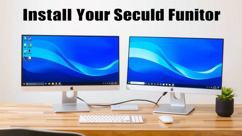 Setting Up Your Second Monitor: A Simple Guide