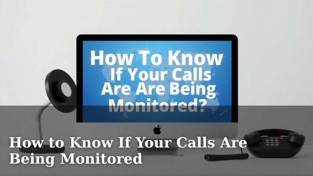 How to Know If Your Calls Are Being Monitored