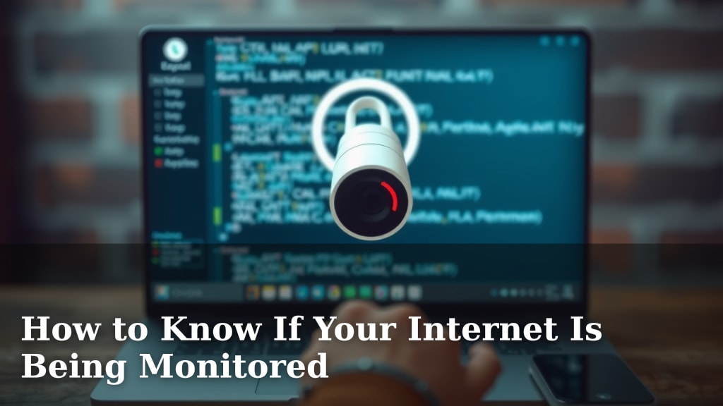 How to Know If Your Internet Is Being Monitored
