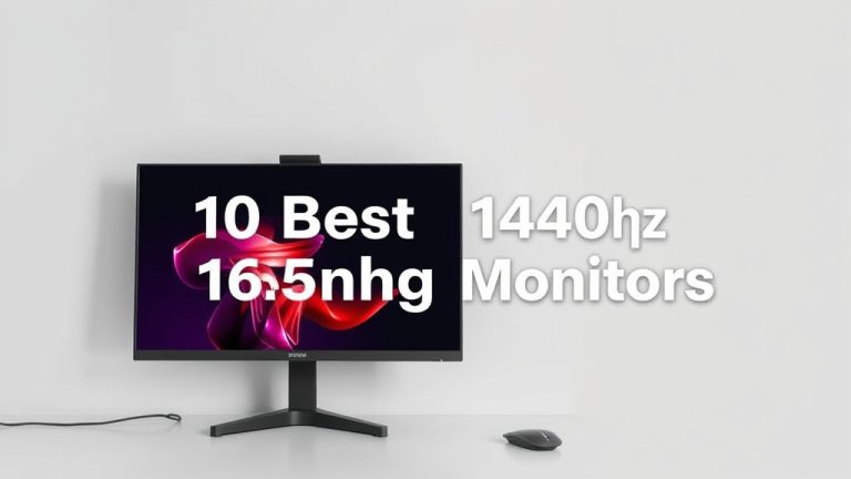 10 Best 1440p 165Hz Gaming Monitors