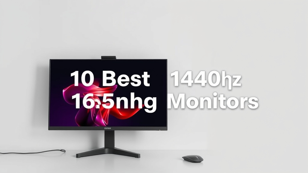 10 Best 1440p 165Hz Gaming Monitors