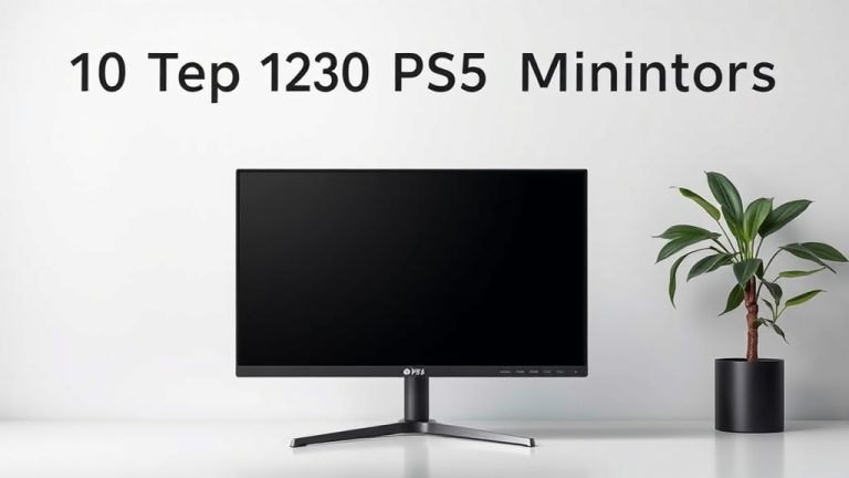 10 Top 120Hz PS5 Monitors for Smoother Gameplay
