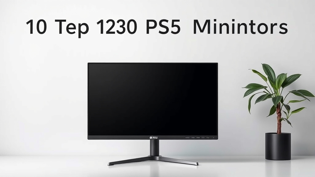 10 Top 120Hz PS5 Monitors for Smoother Gameplay