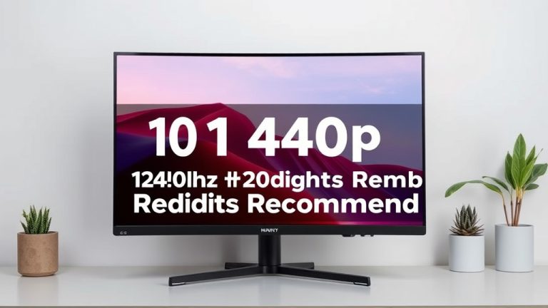 10 Top 1440p 240Hz Monitors Reddit Recommends