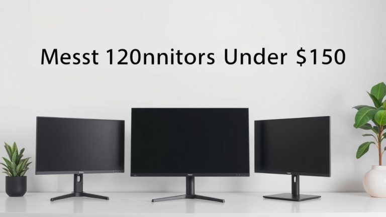 8 Best 120Hz Monitors Under $150