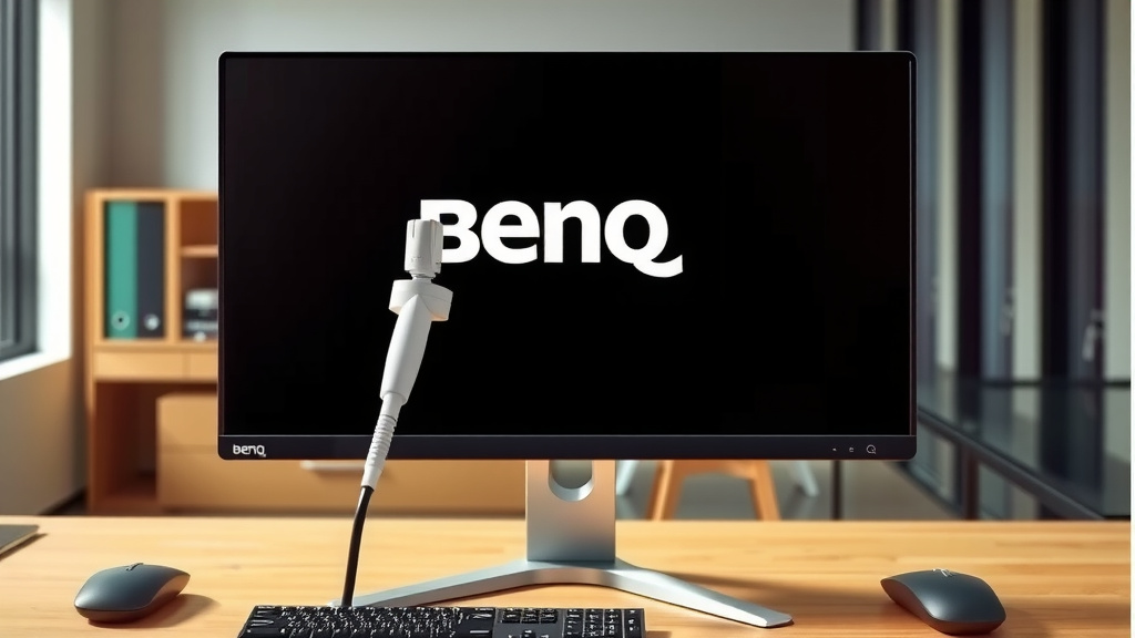 Getting Your BenQ Monitor Powered On