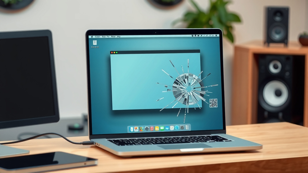 Connecting Your Laptop to an External Monitor with a Broken Screen