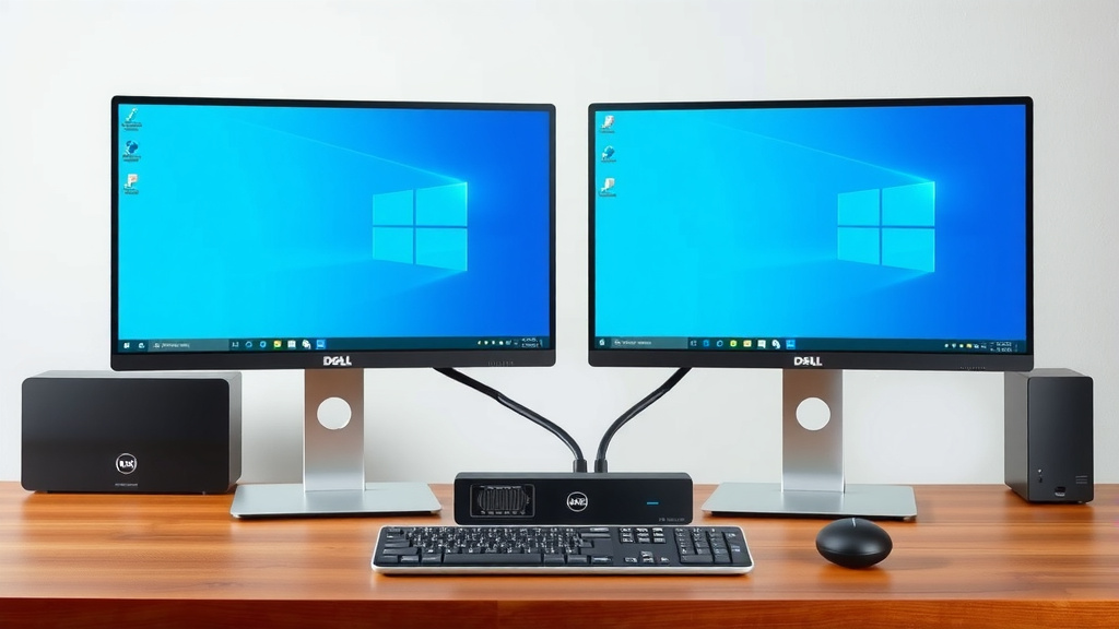 Setting Up Dual Monitors with Your Dell Dock