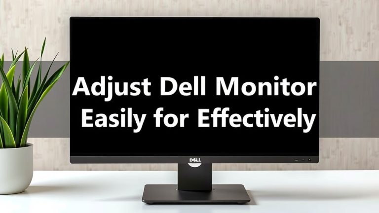 Adjust Dell Monitor Brightness Easily and Effectively