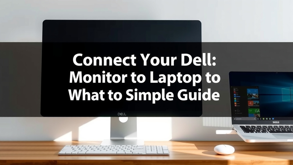 Connect Your Dell Monitor to Laptop: Simple Guide