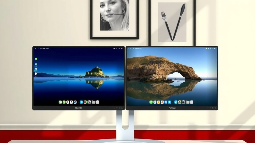 Making Your Dual Monitors Shine: Different Wallpaper Ideas