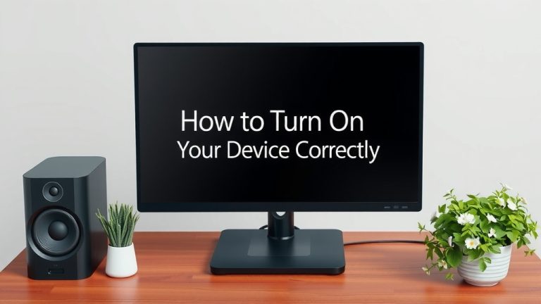 EliteOne Monitor: How to Turn On Your Device Correctly