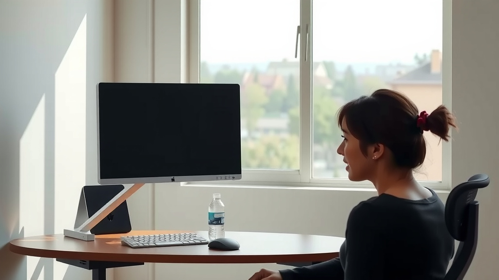 Setting Your Monitor to the Perfect Height for Comfort
