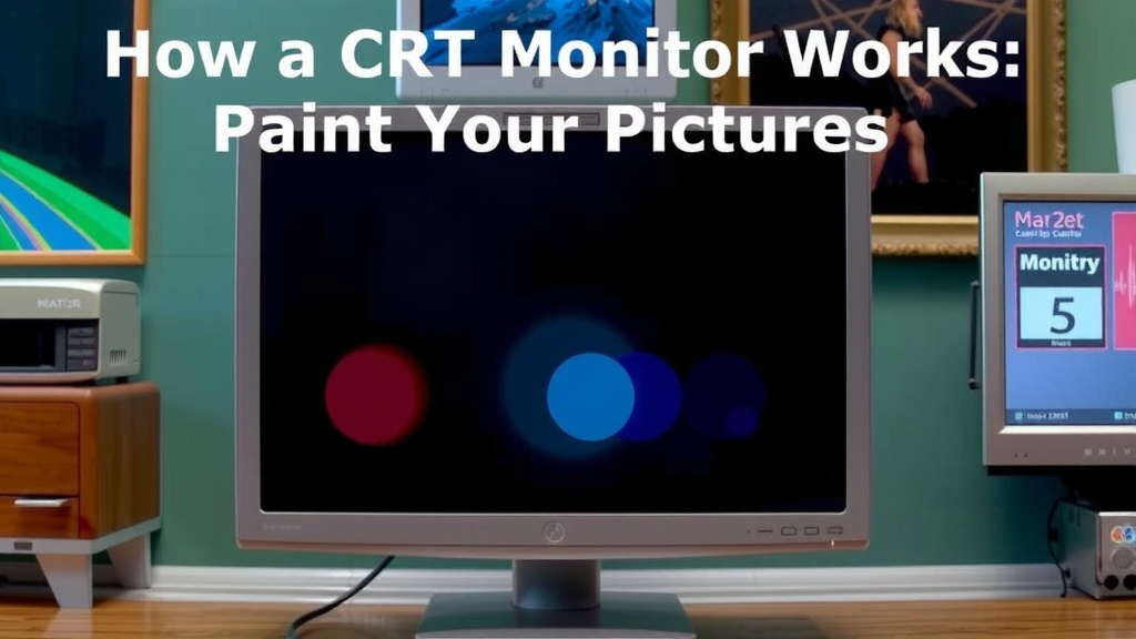 How CRT Monitors Paint Your Pictures