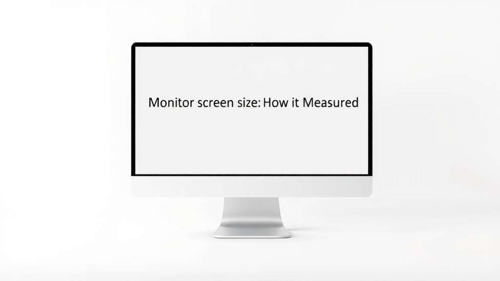 Monitor Screen Size: How It's Measured