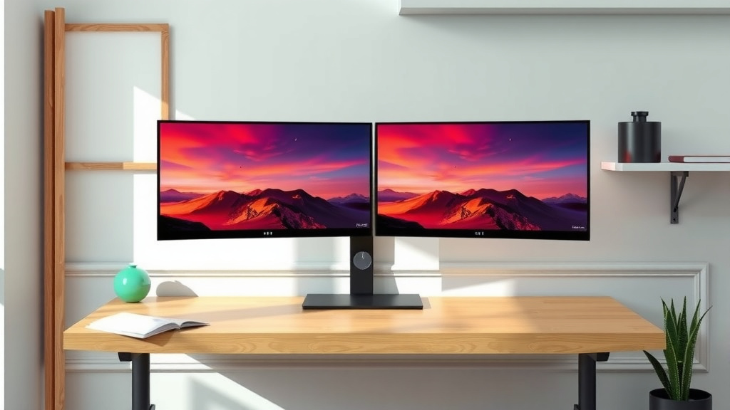 Choosing Your Ideal Desk Width for Two Monitors