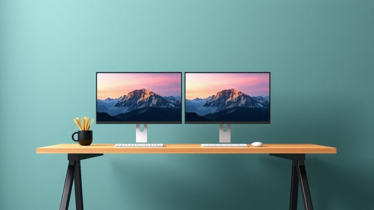 Desk Size Guide: How Big a Desk for 2 Monitors