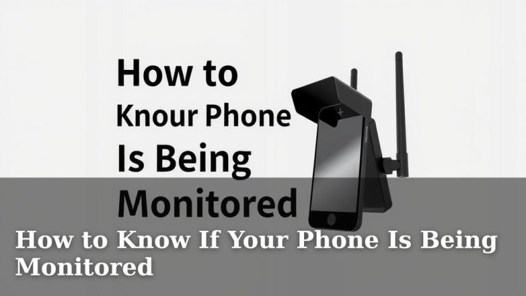 How to Know If Your Phone Is Being Monitored