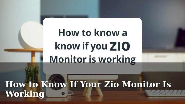 How to Know If Your Zio Monitor Is Working