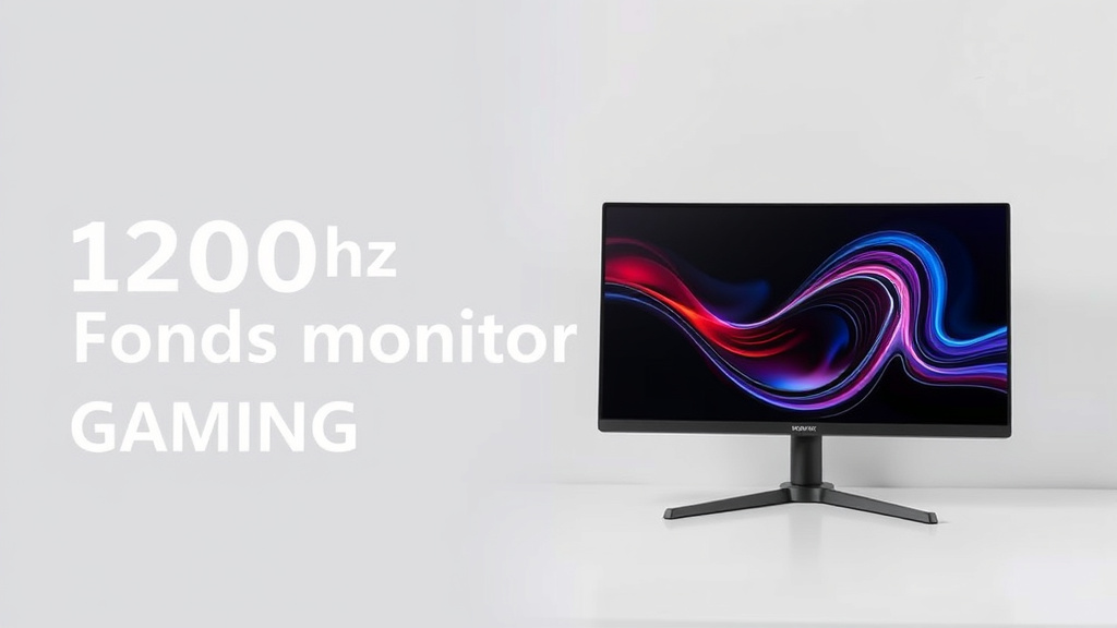 Top 10 120Hz Monitors for Smooth Gaming