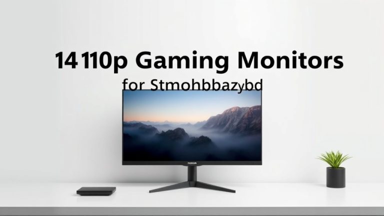 Top 10 1440p 144Hz Gaming Monitors for Smooth Gameplay