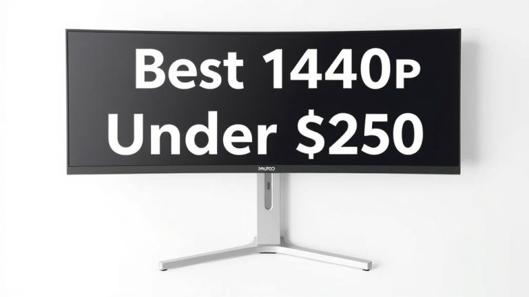 10 Best 1440p Monitors Under $250