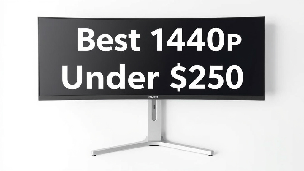 10 Best 1440p Monitors Under $250
