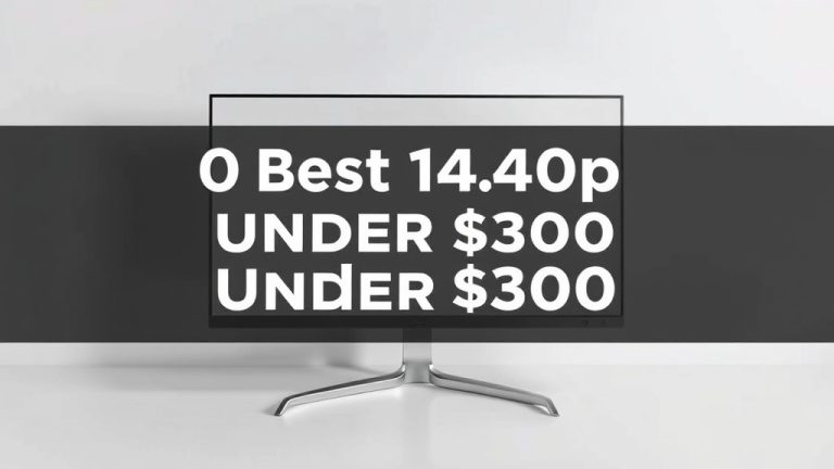 10 Best 1440p Monitors Under $300