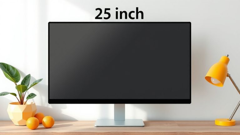 25 Inch Monitor Size: Is It Right for Your Space