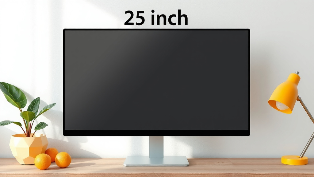 25 Inch Monitor Size: Is It Right for Your Space